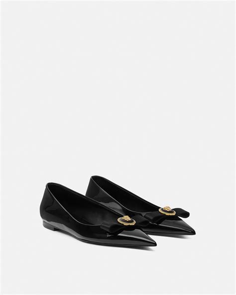 gianna versace shoes|versace gianni ribbon flats.